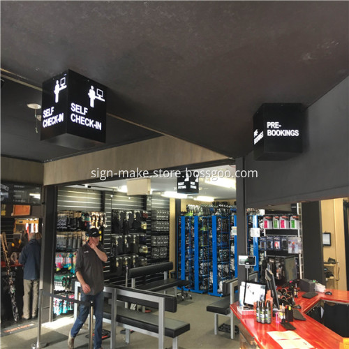 Custom Made LED Light Box Signage